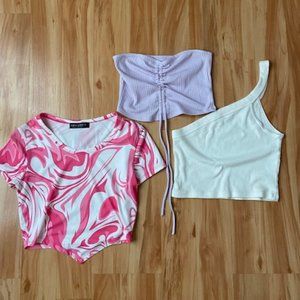 Cute lot summer tops Brandy Melville John Galt PacSun Liz & Sara
